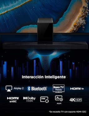 Barra de sonido TCL con subwoofer