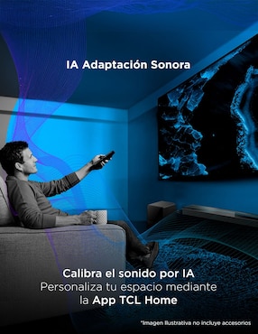 Barra de sonido TCL con subwoofer