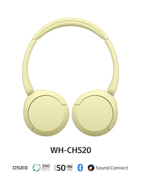 Audífonos Sony Wh-Ch520 inalámbricos