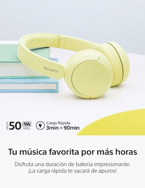 Audífonos Sony Wh-Ch520 inalámbricos