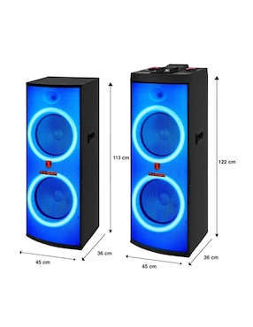 Bafle de piso Kaiser kds-1501