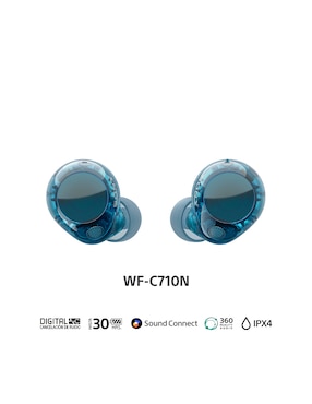 Audífonos Sony Wf-C710N/L inalámbricos con cancelación de ruido