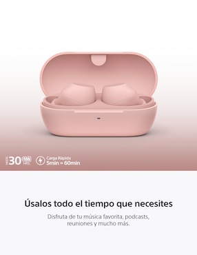 Audífonos Sony Wf-C710N/P inalámbricos con cancelación de ruido