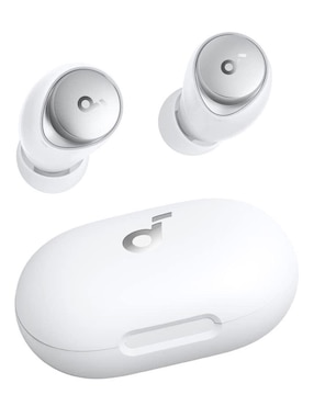 Audífonos True Wireless SPACE A40 WHITE inalámbricos con cancelación de ruido