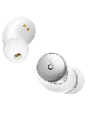 Audífonos True Wireless SPACE A40 WHITE inalámbricos con cancelación de ruido