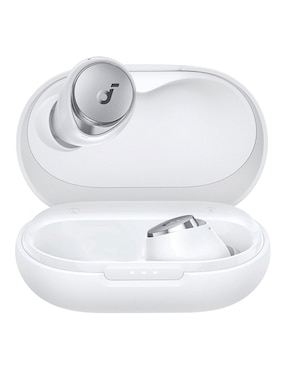 Audífonos True Wireless SPACE A40 WHITE inalámbricos con cancelación de ruido