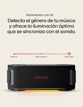 Bocina LG Bounce conexión inalámbrica