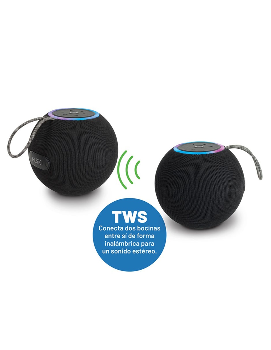 Bocina MS243 Orbit alámbrica e inalámbrica 4