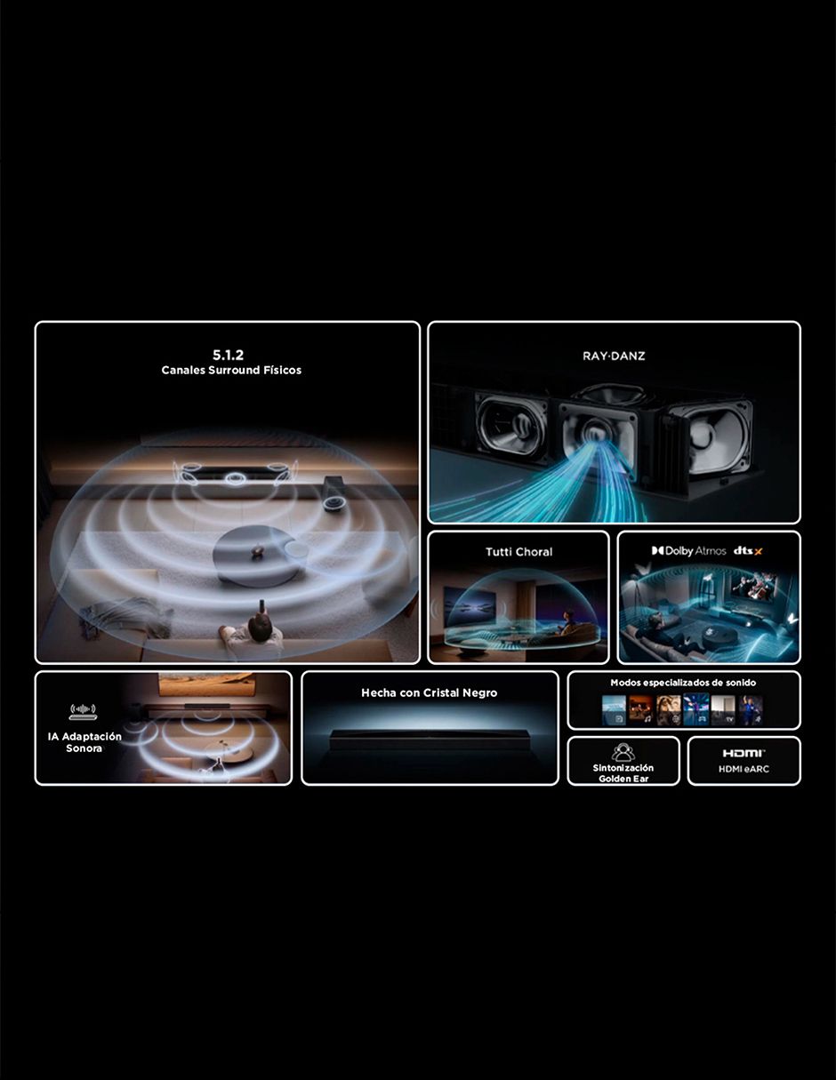 Barra de sonido con subwoofer 3