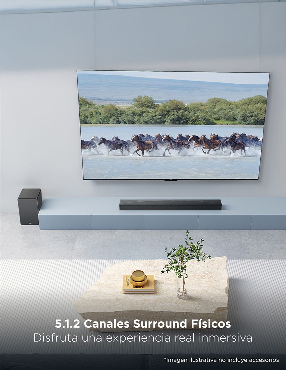 Barra de sonido con subwoofer 4