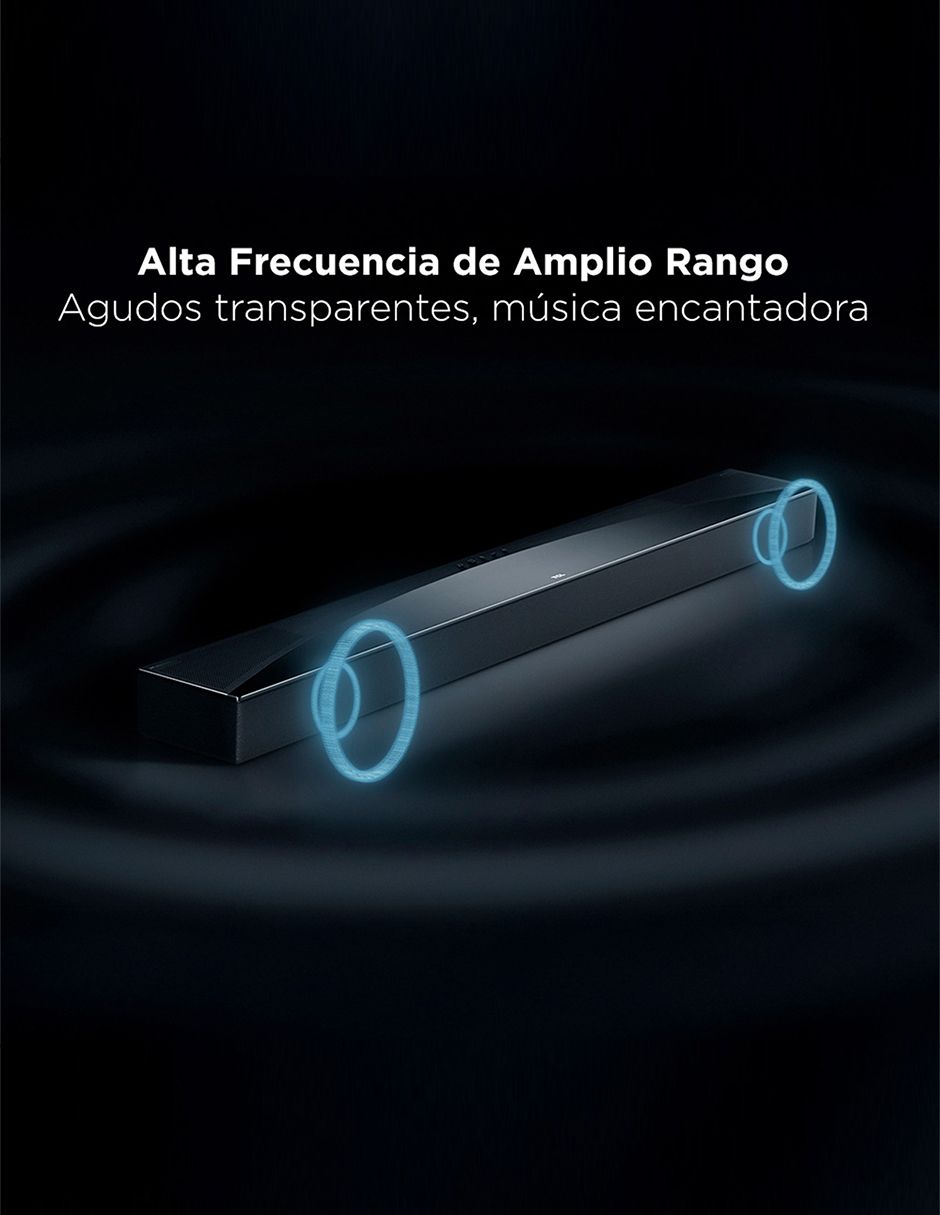 Barra de sonido con subwoofer 7