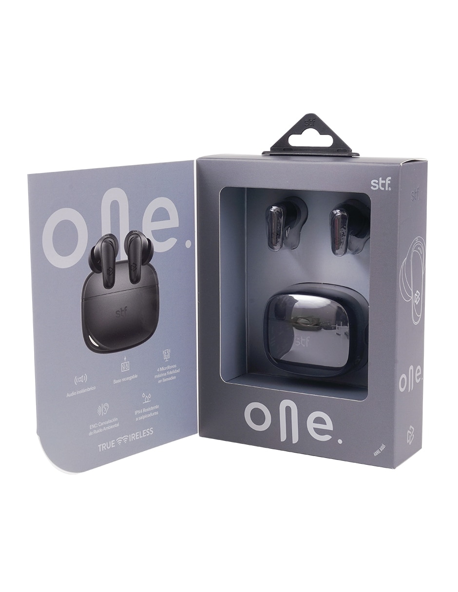 AUDIFONOS STF ONE TWS V, NEGRO