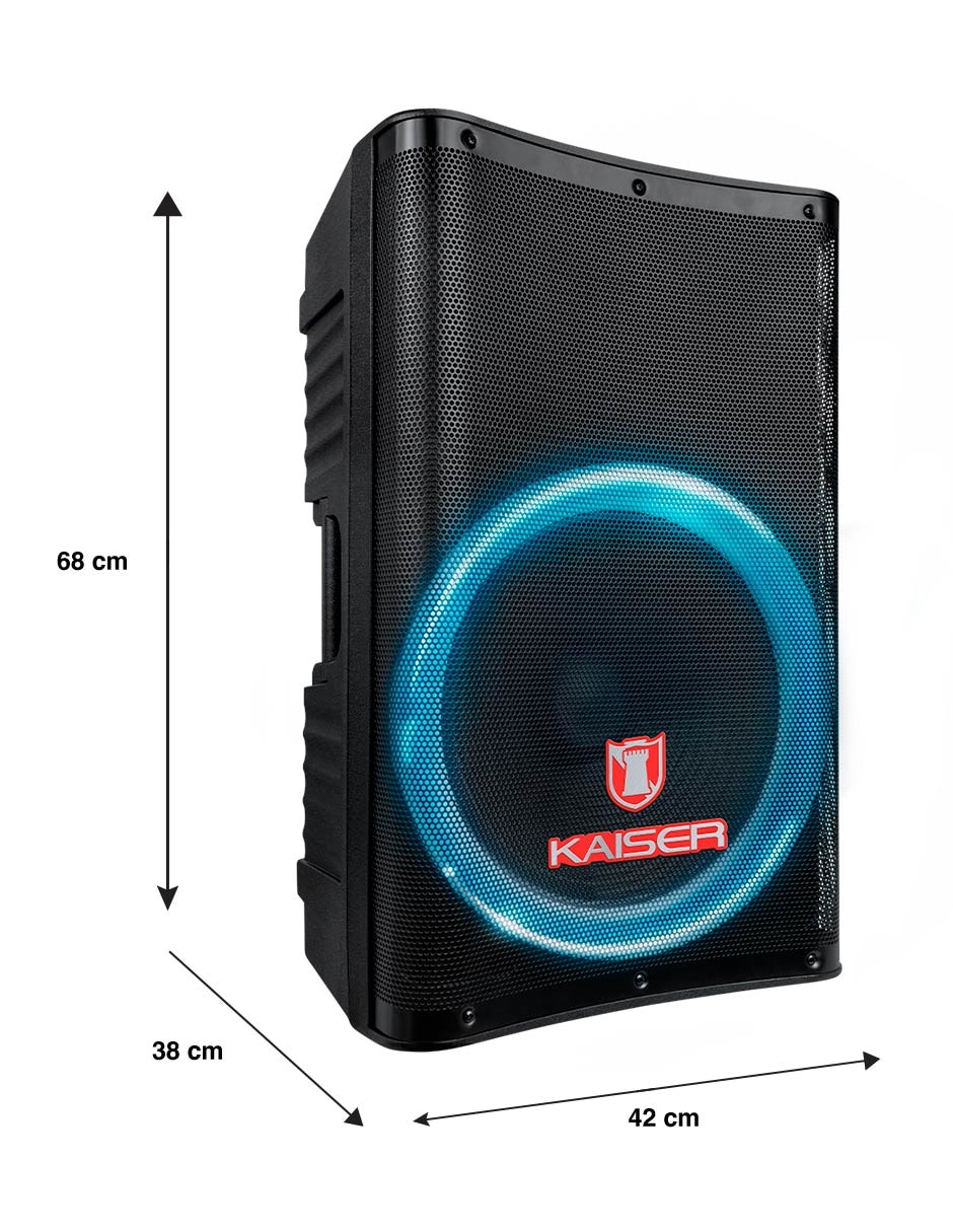 Bafle portátil msa-9716 3