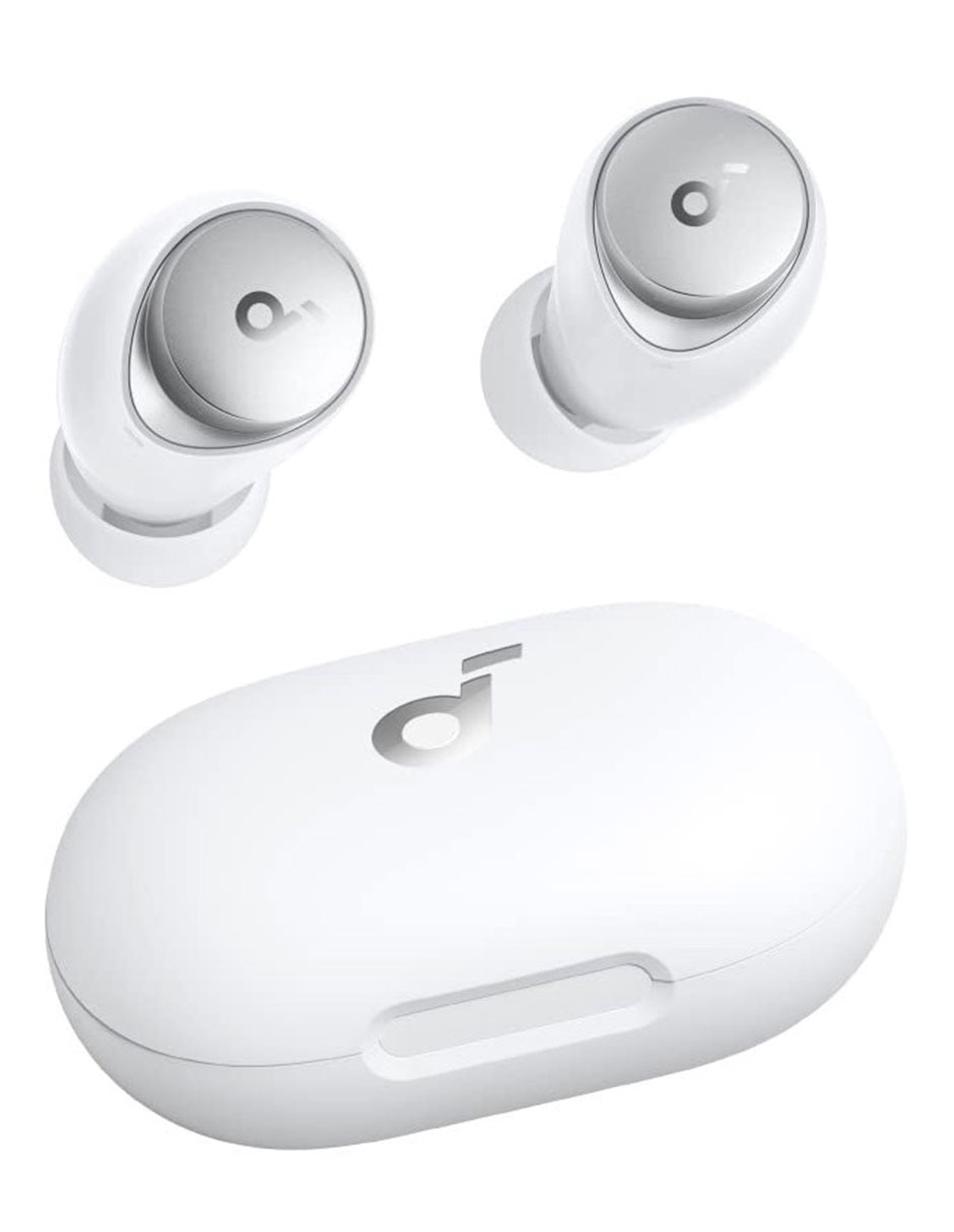 Audífonos True Wireless SPACE A40 WHITE inalámbricos con cancelación de ruido 2