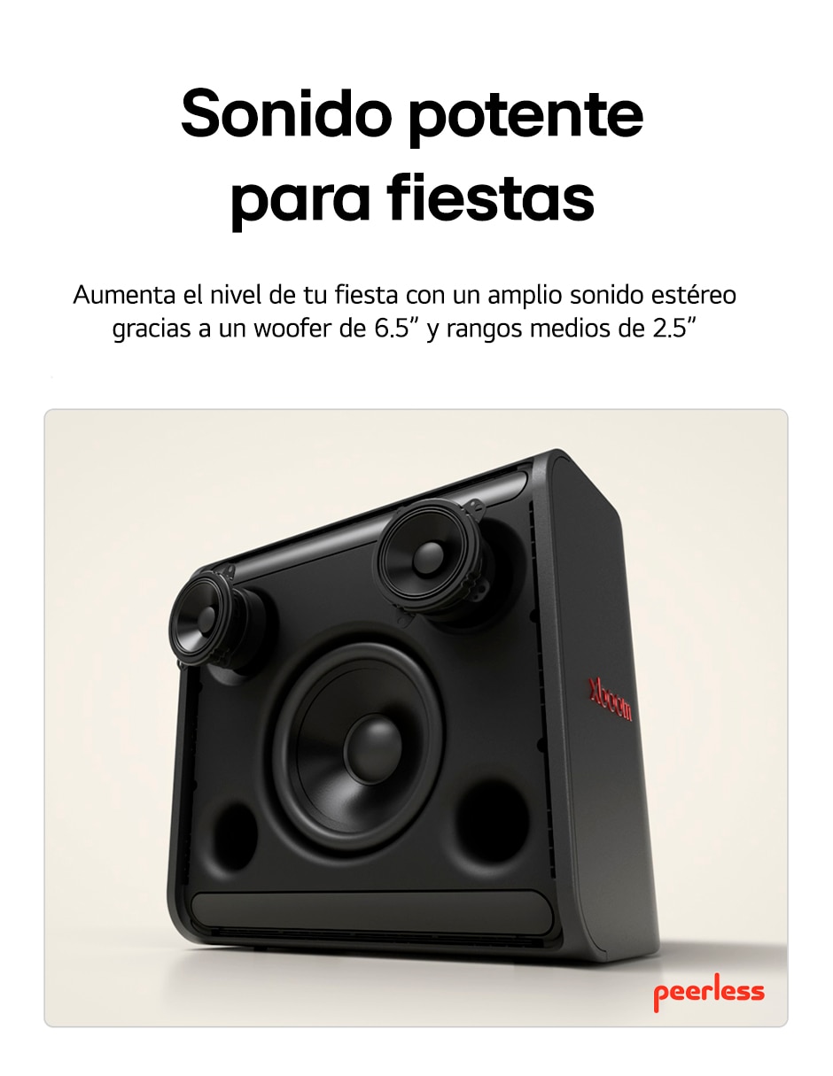 Bocina portátil STAGE301 inalámbrica 10