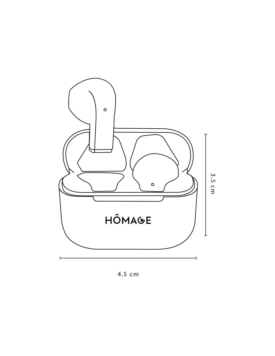 Audífonos In-Ear HE-S93112657 inalámbricos 3